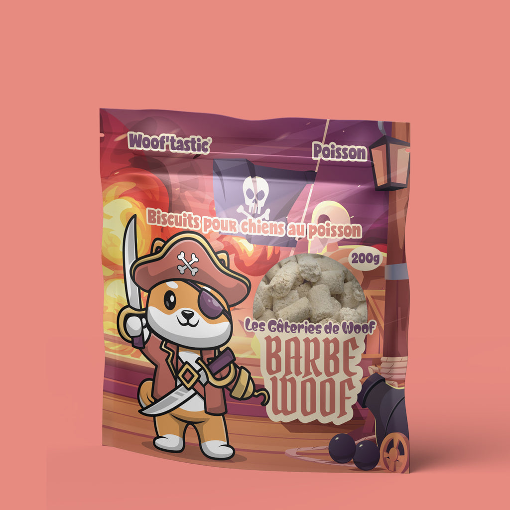 Barbe Woof - Biscuits Poisson