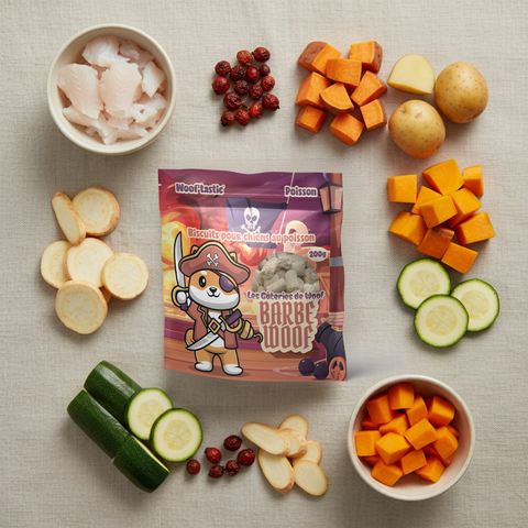 Barbe Woof - Biscuits Poisson